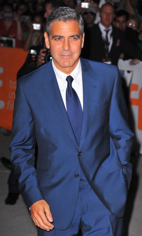 George Clooney At The Toronto Film Festival, 2011