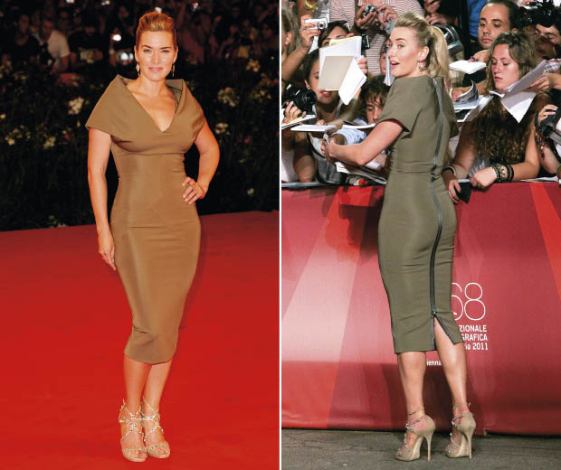 Kate Winslet wearing Victoria Beckham at Venice Film Festival for the premiere of her film Carnage