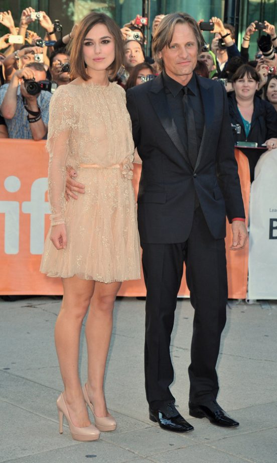 Keira Knightley And Viggo Mortensen At The Toronto Film Festival, 2011