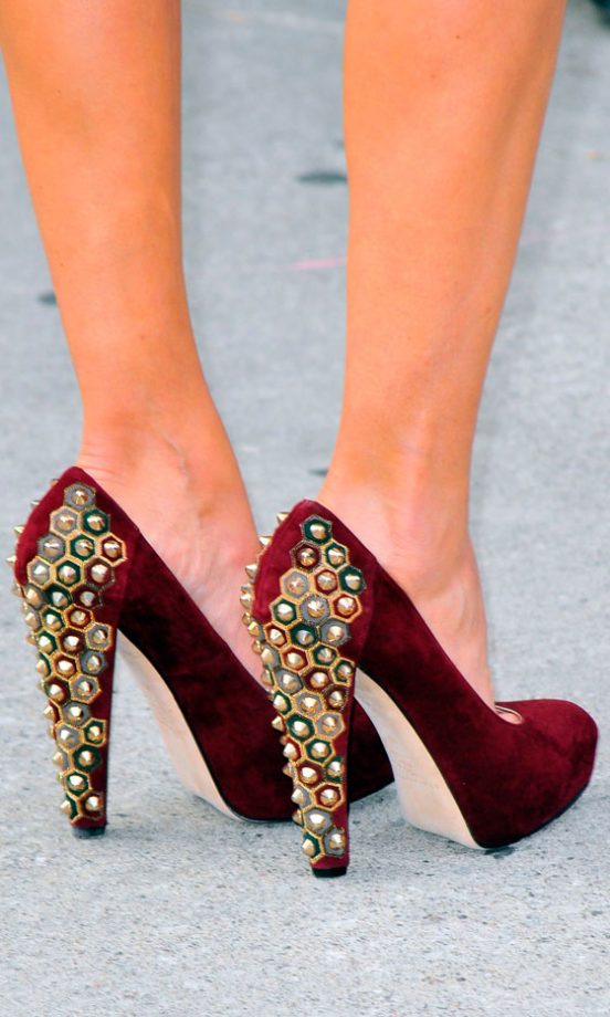 Michelle Monaghan's Shoes At The Toronto Film Festival, 2011