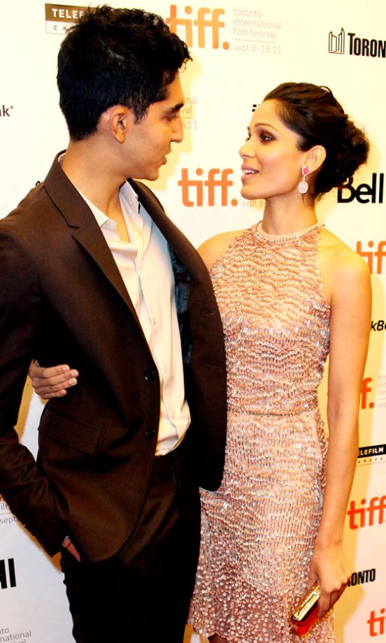 Dev Patel And Freida Pinto At The Toronto Film Festival, 2011