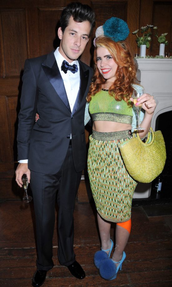 Mark Ronson And Paloma Faith At Perrier-Jouet's 200th Birthday Party In London, 2011