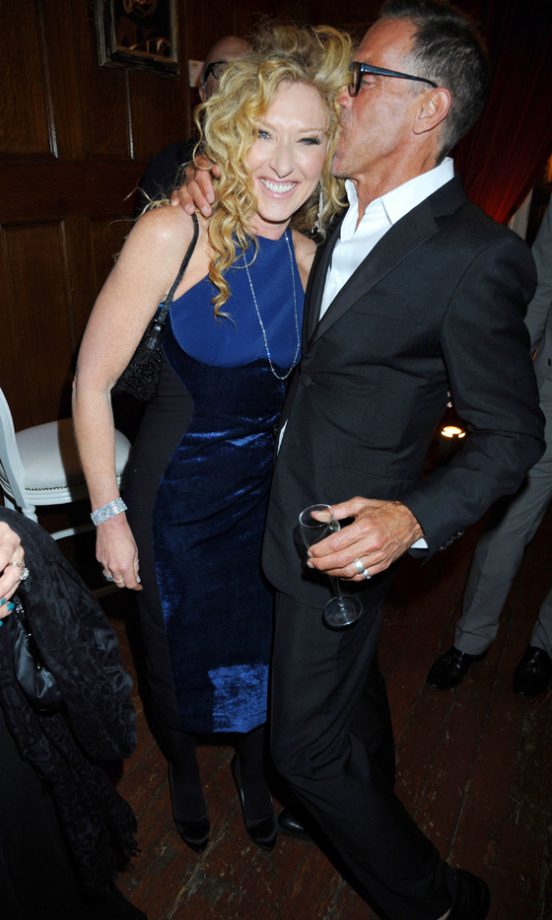 Kelly Hoppen And Ben De Lisi At Perrier-Jouet's 200th Birthday Party In London, 2011