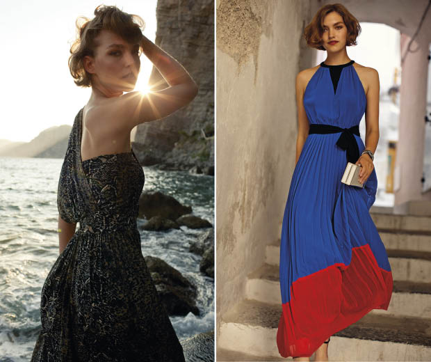 New face of Next, supermodel Arizona Muse, models their AW11 collection