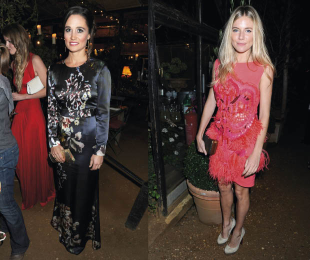 Pippa Middleton and Sienna Miller wowed at the All Saints Too Many Women Party in amazing dresses