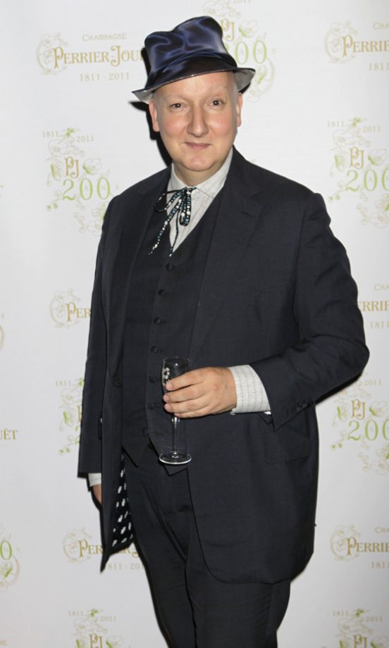 Stephen Jones At Perrier-Jouet's 200th Birthday Party In London, 2011