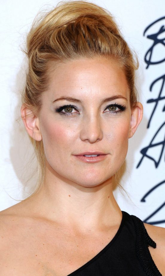 Kate Hudson's Fuss-Free Topknot Is The Perfect Complement To A Dress With An Interesting Neckline. 2011