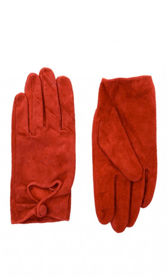 Fashion Union Red Gloves, £15
