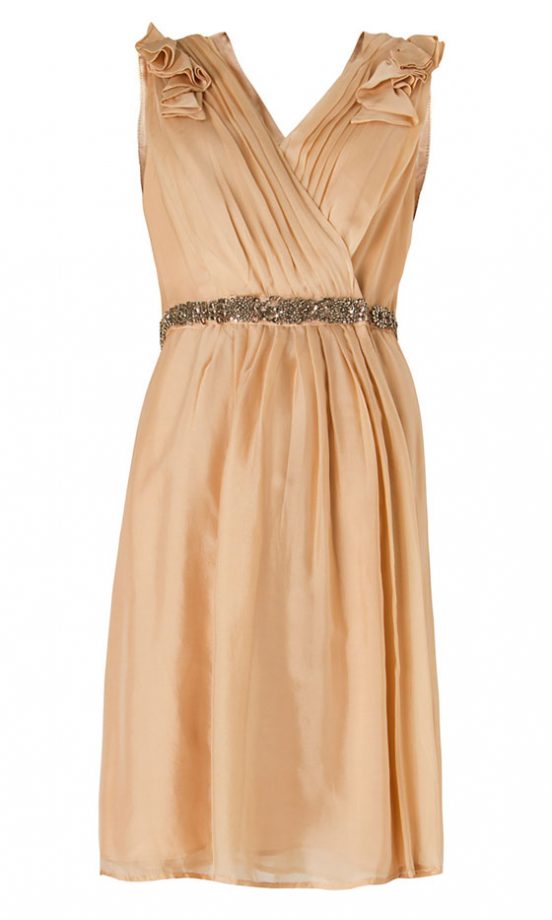 Mango Wrap Silk Dress, £179.90