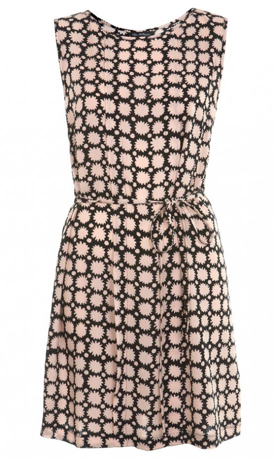 Miss Selfridge Daisy Print Mini Dress, £37