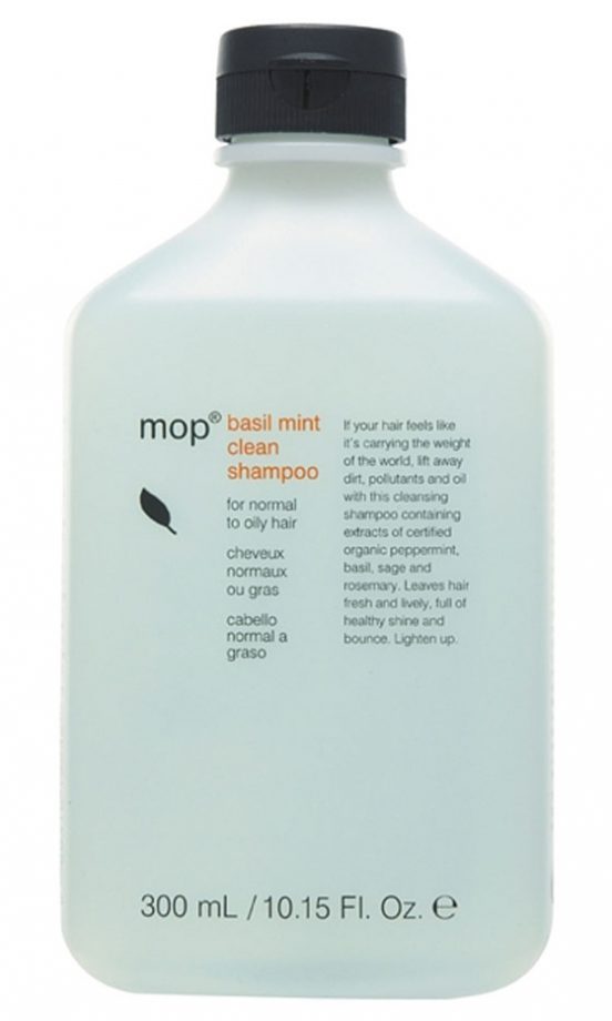 MOP Basil And Mint Shampoo, £12.95