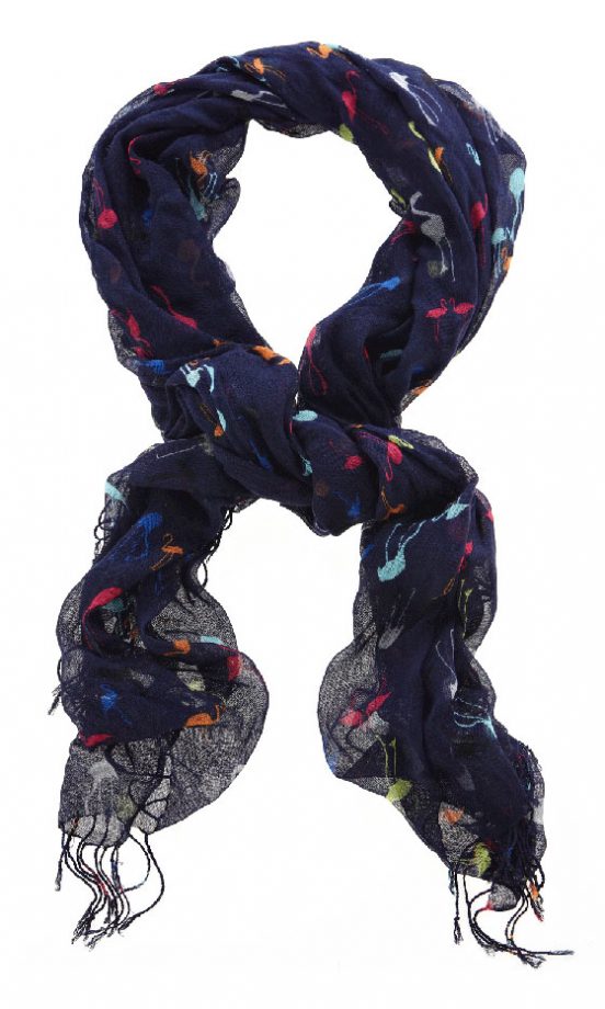 Warehouse Flamingo Print Scarf, £20