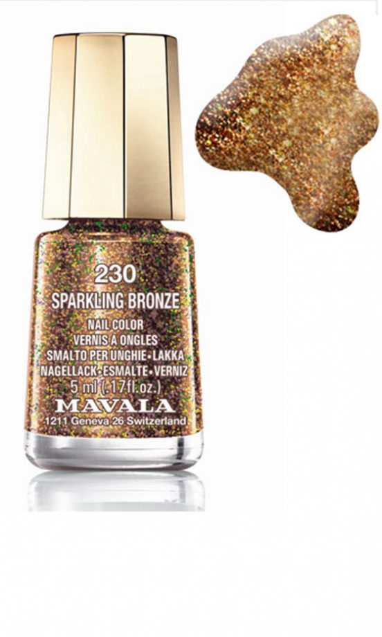 Mavala Nail Polish In Sparkling Bronze, £2.99
