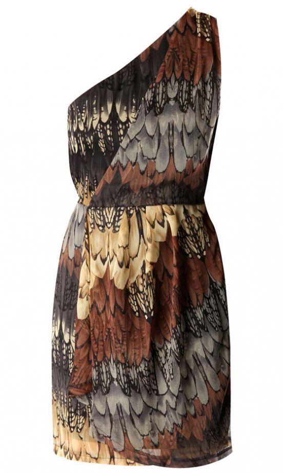 BooHoo Feather Dress, £20