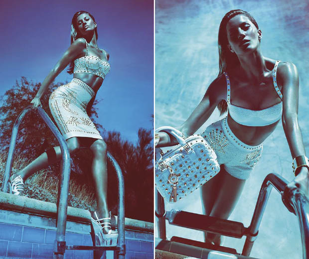 Gisele Bundchen looks hot in the new Versace campaign