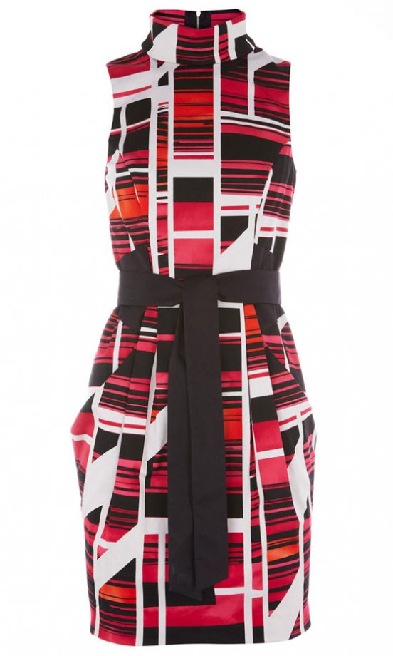 Karen Millen Graphic Print Dress, £140