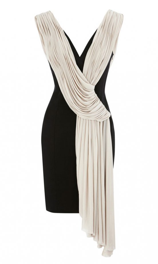 Karen Millen Draped Dress, £175