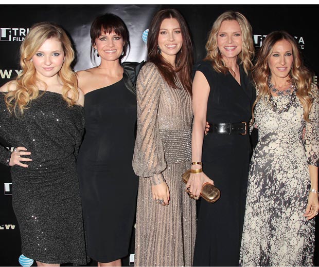 AbigailThe New Year's Eve Premier Abigail Breslin, Carla Gugino, Jessica Biel, Michelle Pfeiffer and Jessica Parker