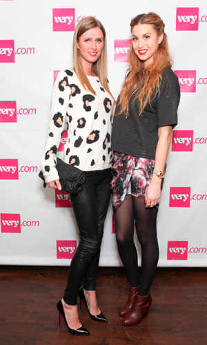 Nicky Hilton amd Whitney Port attend the launch of Very.com in New York