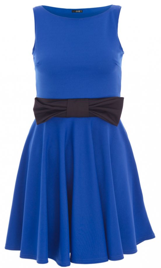 Quiz Blue Skater Dress, £29.99