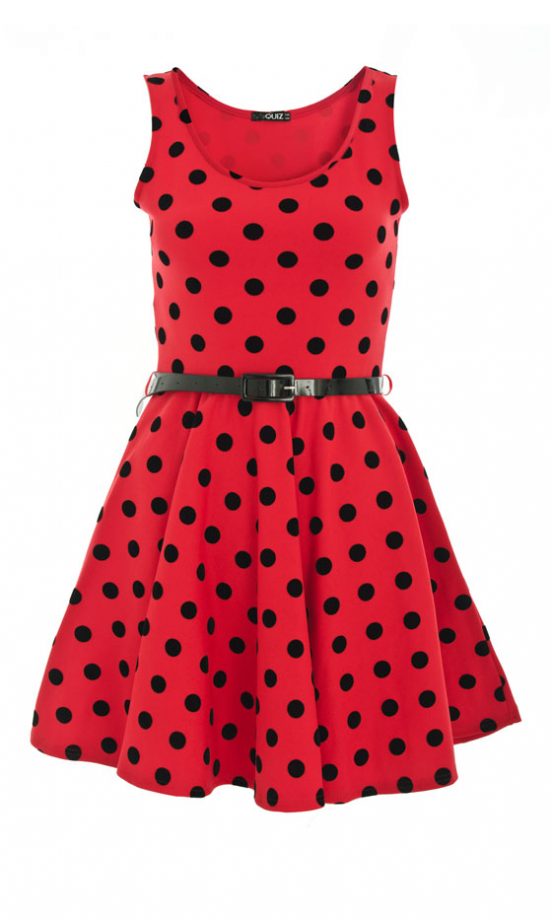Quiz Spot Skater Dress, £29.99