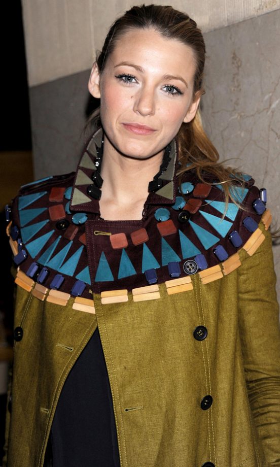 Love, Love, Love Blake Lively's Burberry Coat, 2011