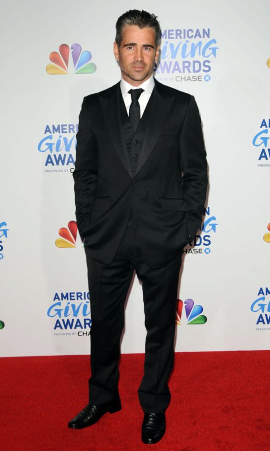 Colin Farrell Looked Dapper At The American Giving Awards 2011