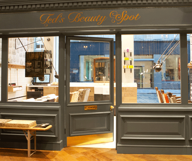 Check out Ted Baker's new London-based beauty salon, Ted's Beauty Spot