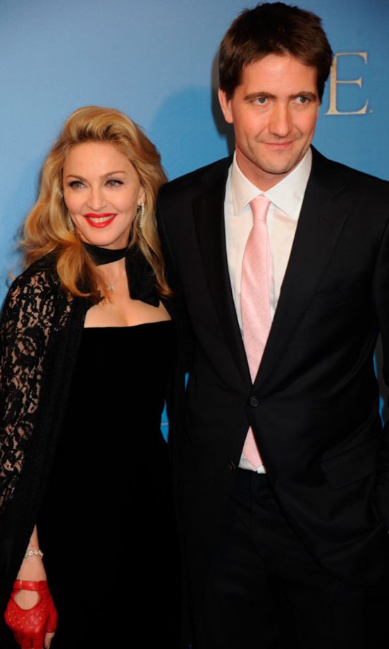 Madonna And Kris Thykier At The London Premiere Of Her Directorial Debut, W.E
