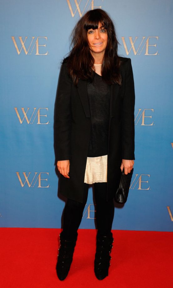 Claudia Winkleman At The London Premiere Of Madonna's Directorial Debut, W.E