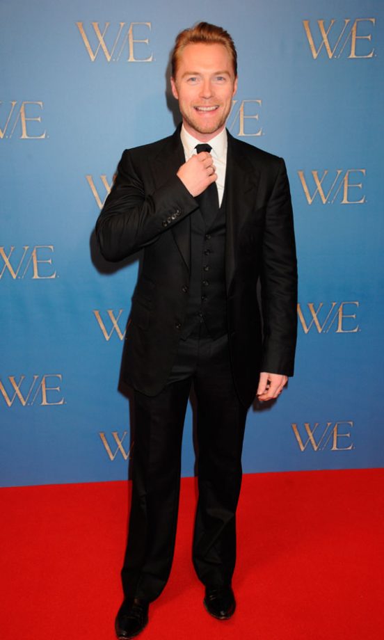 Ronan Keating Looked Dapper At The London Premiere Of W.E, 2012