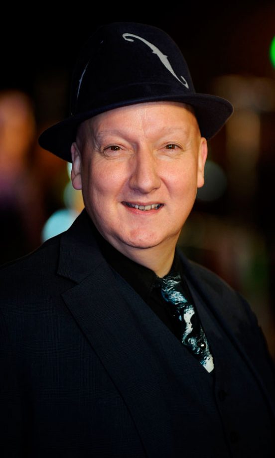 Stephen Jones Showed Off One Of His Hat Designs At The W.E. Premiere, 2012