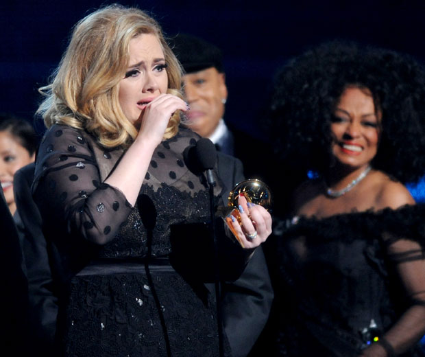 Adele at The Grammys 2012