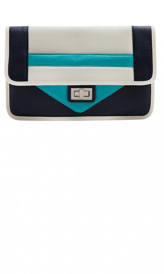 Dorothy Perkins Colour Block Clutch, £15
