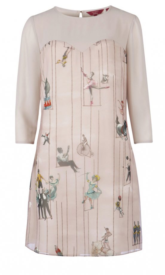 Ted Baker Sweetheart Neckline Dress, £149