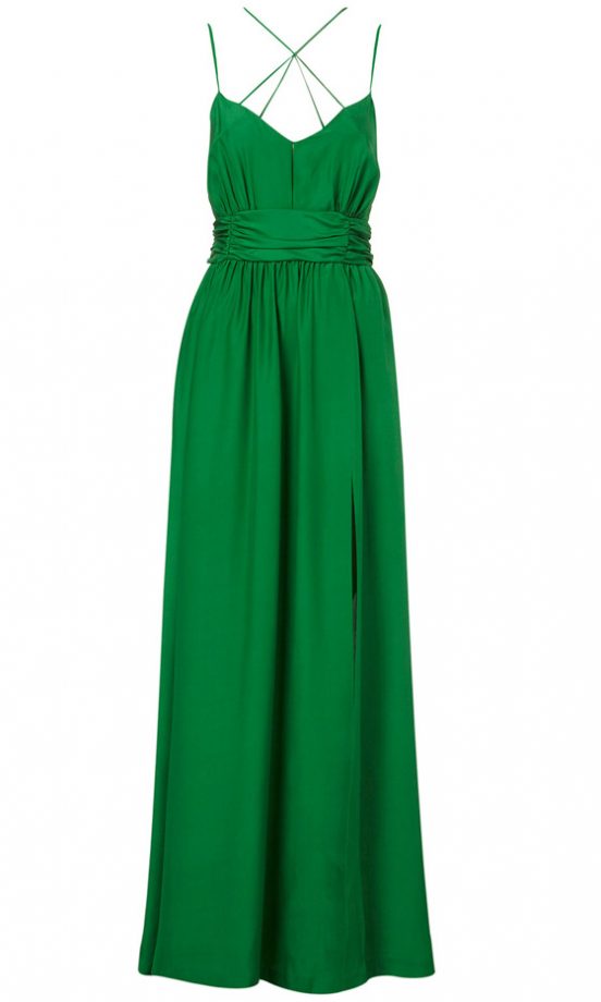 Topshop Green Maxi Dress, £175