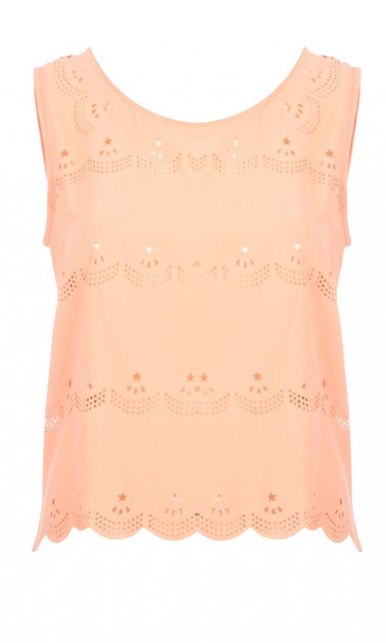 Missguided Scallop Hem Top, £17.99
