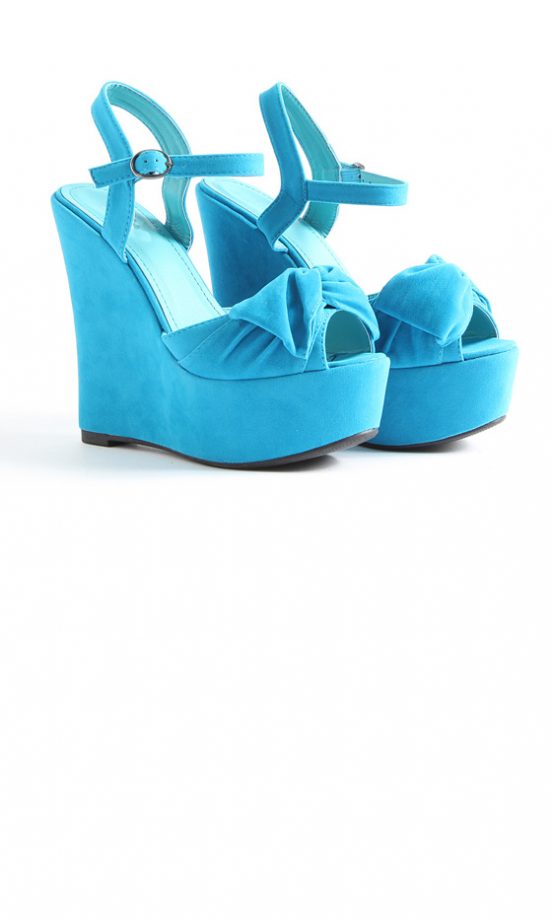 Missguided Blue Wedges, £29.99