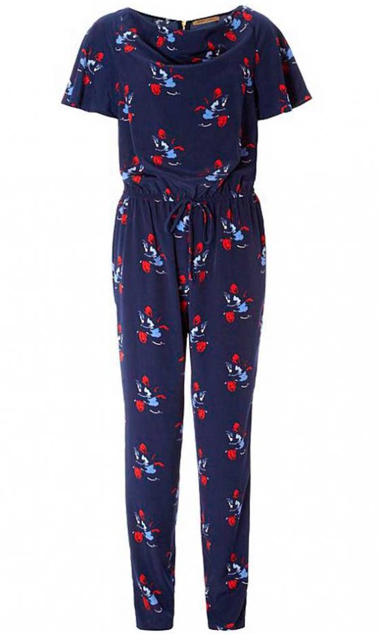 Barbara Hulanicki for George At ASDA Floral Print Jumpsuit, £22