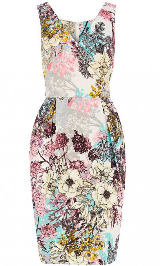 Dorothy Perkins Multi Floral Pocket Dress, £38