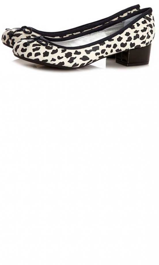 George At ASDA Aniaml Print Heeled Pumps, £12