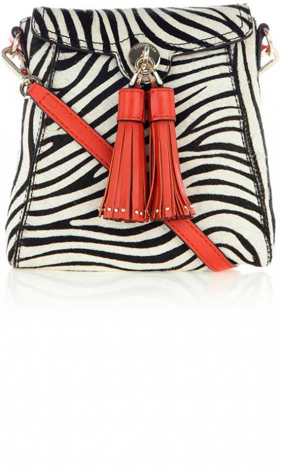 Karen Millen Zebra Tassel Bag, £140