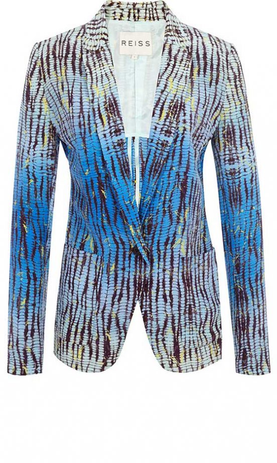 Reiss Printed Silk Jacket, £225