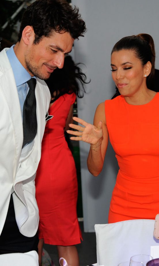 David Gandy And Eva Longoria At The Glamour Women Of The Year Awards 2012
