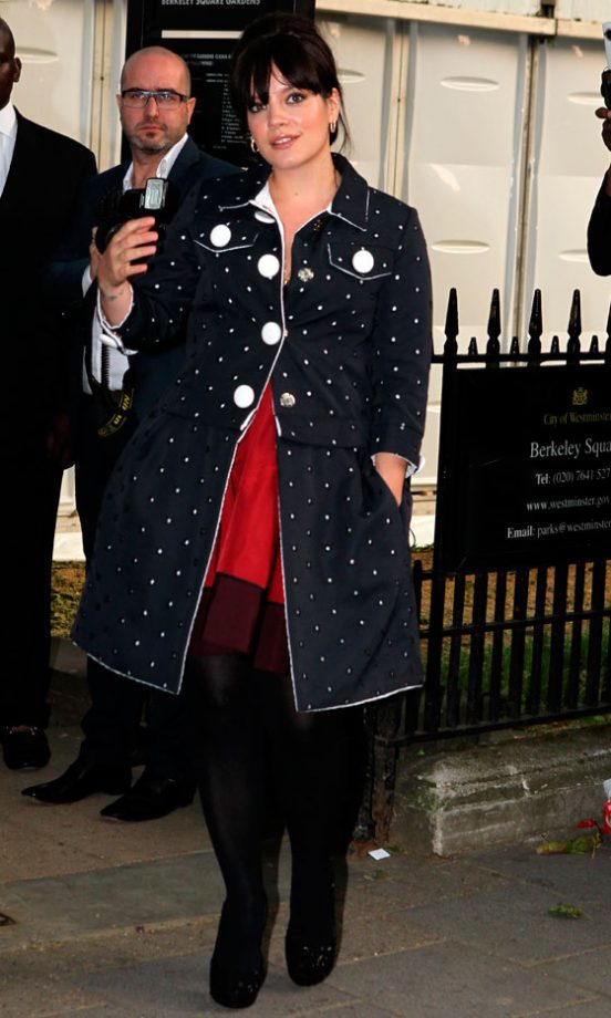 Lily Allen At The Glamour Women Of The Year Awards 2012