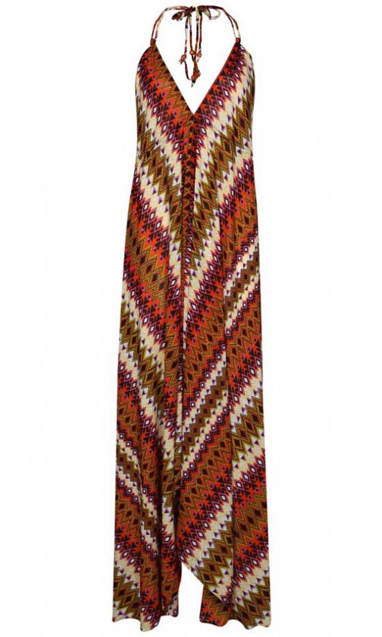 Boohoo Aztec Maxi Dress, £20