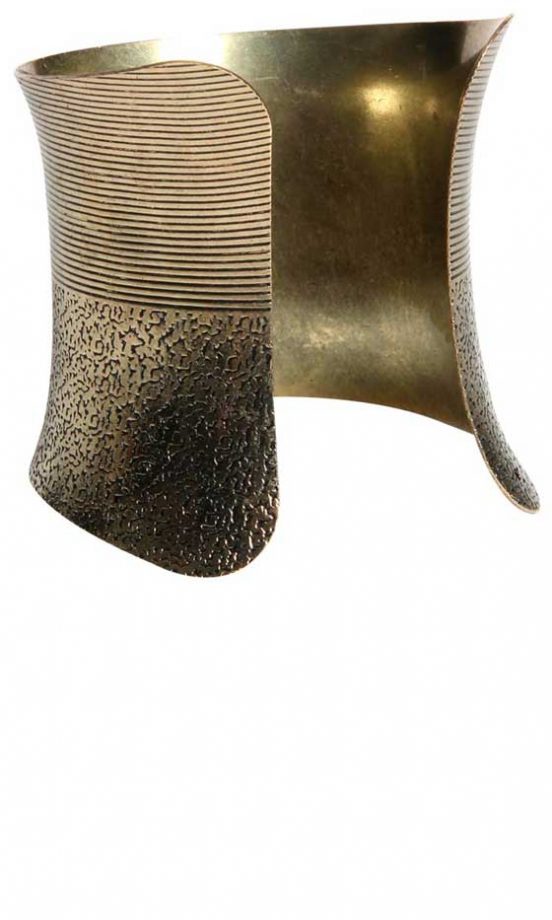 Boohoo Patterned Metal Cuff