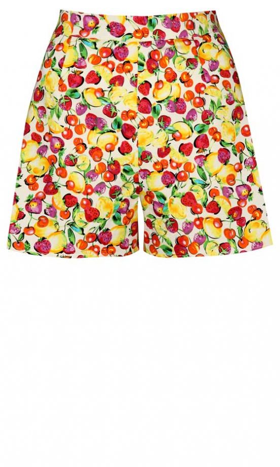 Boohoo Fruit Print Shorts, £15