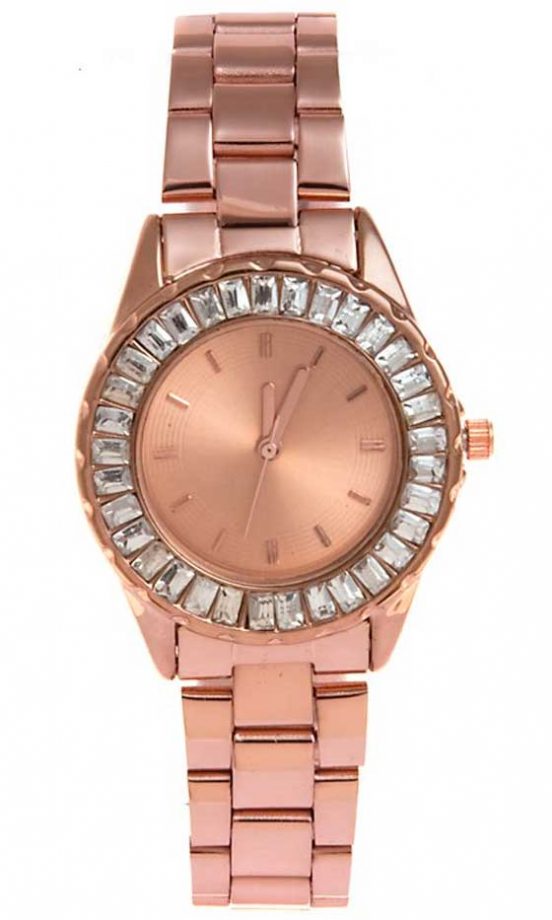 New Look Rose Diamante Sports Watch, £14.99