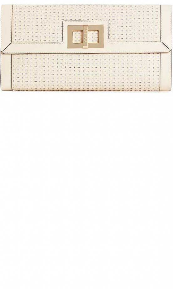 Reiss Weave Clutch, £169